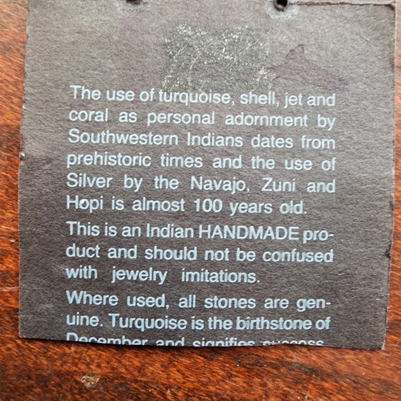 Vintage Silver Torquoise Southwestern Kokopelli Earrings Native Indian - Picture 8 of 8